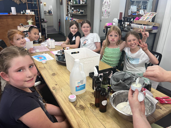 Kids Organic Skincare DIY Weekly Workshops,  Feburary  28th to March 28th, Wednesday’s or Thursday’s 2024, 5 weeks of formulating fun