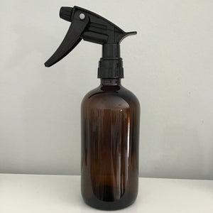 Amber 500 ml glass spray bottle