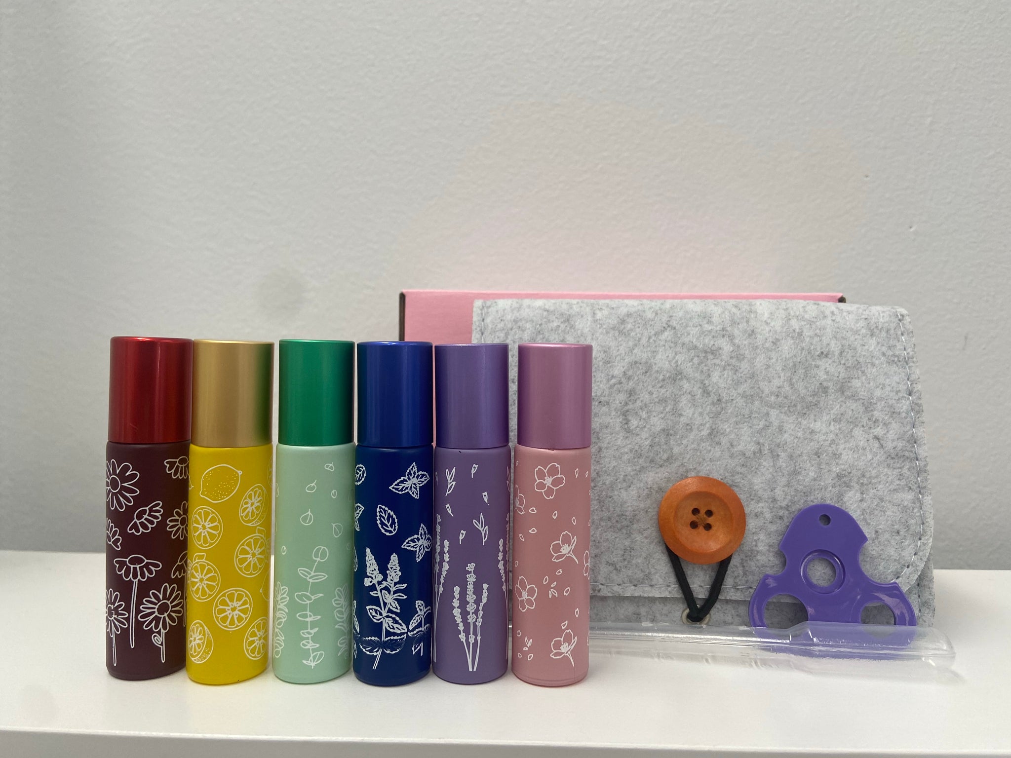 Roller bottle set Flora & Fauna