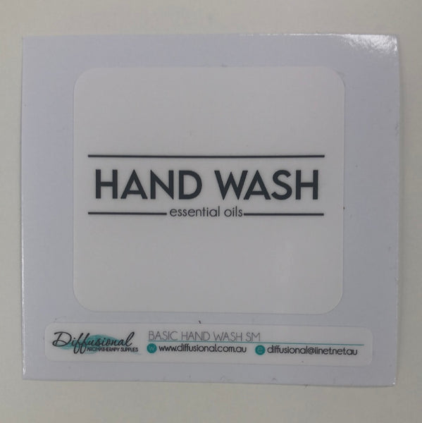 Sticker Hand Wash