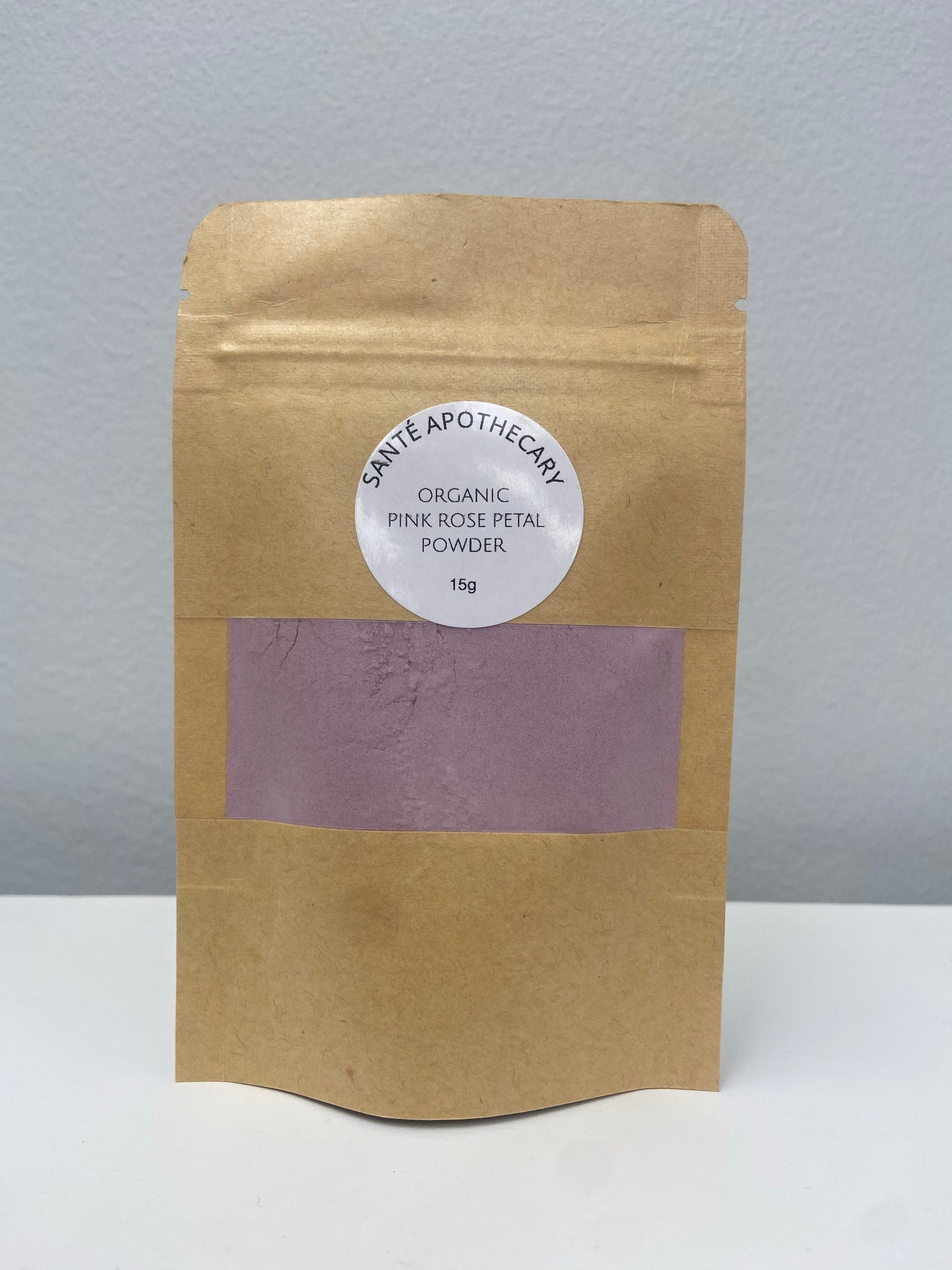 Organic Pink Rose Petal Powder Tea