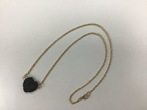 Short Heart Lava necklace