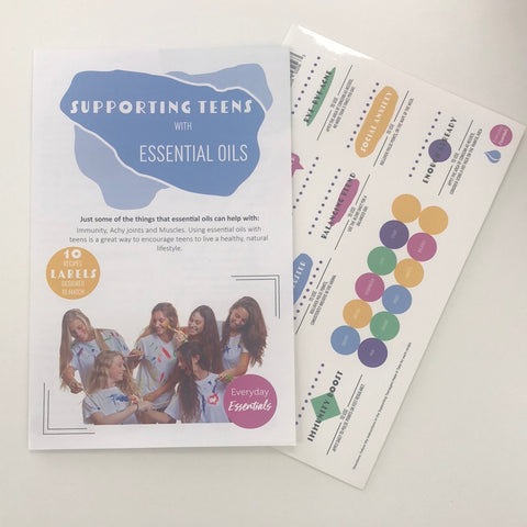 DIY Supporting Teens 10 recipes & stickers